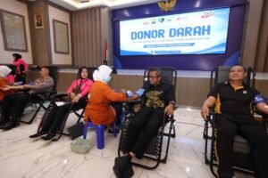 Aksi Sosial Polda Jatim Sambut Hari Bhayangkara ke-80 Gelar, Donor Darah Untuk Kemanusiaan