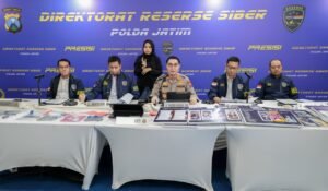 Polda Jatim Bongkar Arisan Online Fiktif Transaksi Capai Rp.71 Miliar